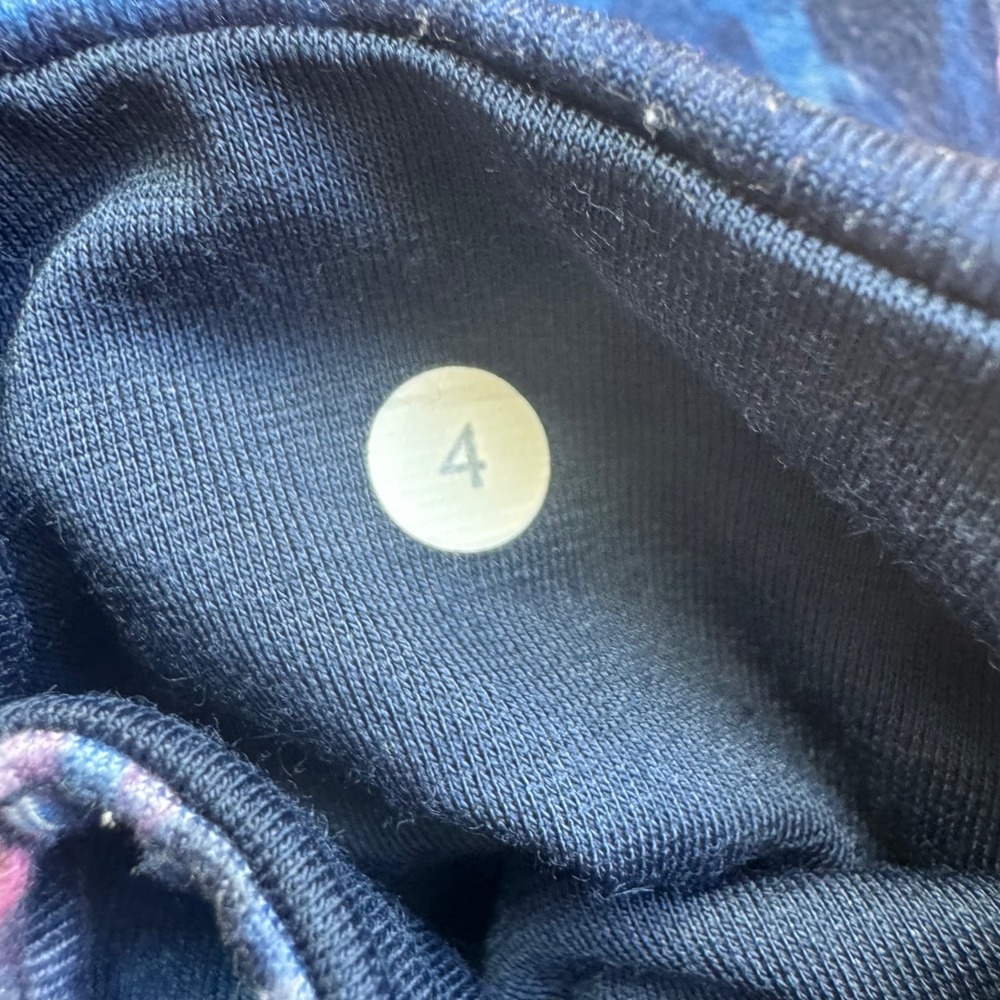 Lululemon Wunder Under 7/8 25" Moody Mirage Bark Berry Deep Pink Blue Leggings 4 - Picture 4 of 4